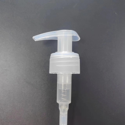 투명한 로션 펌프 디스펜서는 24 / 28 방전 속도 1.20을 목을 자릅니다 - 1.50 ml/T