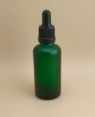 섬세한 디자인 맑은 암록색 에센스 분수병