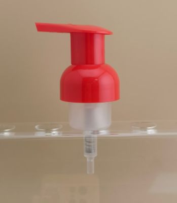 샴푸 병을 위한 섬세한 디자인 빨간색 플라스틱 폼 펌프