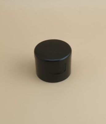 화장품 병에 대한 검은 플라스틱 둥근 부드러운 캡