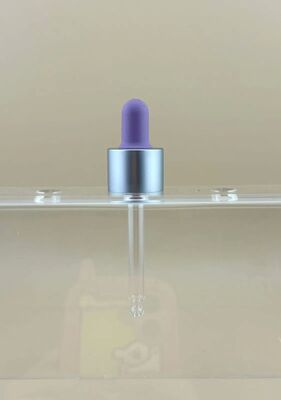 맞춤형 은 18/412 알루미늄 캡 유리 로션 펌프 병을위한 화장품 방울