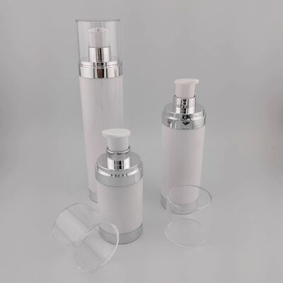 15ml 30ml 50ml AS 둥근 투명 검은 맞춤 공기 없는 병 세움직일 공기 없는 펌프 병