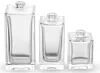 럭셔리 커스텀 30ml 50ml 100ml 맑은 정사각형 빈 스프레이 유리 향수 병