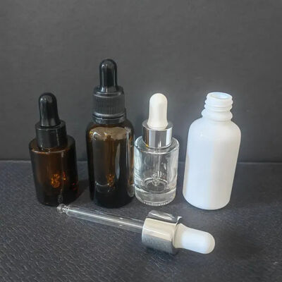 도매 빈 화장품 앰버 유리 몸 기름 15ml 20ml 30ml 방울 병