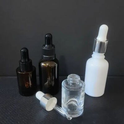고품질 공급자 앰버 클리어 보스턴 2oz 유리 에센셜 오일 병
