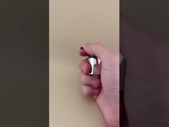 화장품 병용 검은색 및 은색 크림 펌프 K702-1