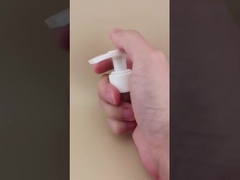 맞춤형 피부 관리 흰색 로션 펌프 K204-3 왼쪽 오른쪽 잠금