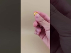 황색 알루미늄 버튼 얇은 크림 스프레이어 큰 하우징 K402-1 향수