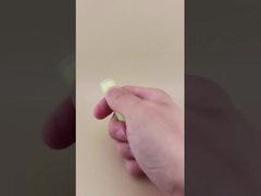 립스틱을 위한 맑은 리버드 뚜?? 이 있는 녹색 작은 립스름 포장