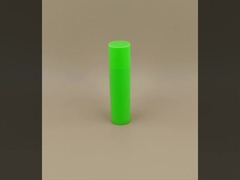 작은 부드러운 녹색 립 바램 포장지