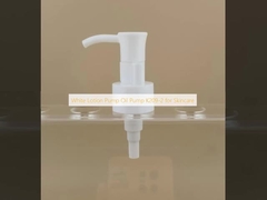 피부 관리용 흰색 로션 펌프 오일 펌프 K209-2