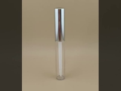 섬세한 디자인의 립스틱용 은색 뚜껑 투명 립밤 포장