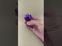 새로운 디자인 점진적인 변경 맑은 보라색 부드러운 유리 병 K-GBL30 浸泡용 로션