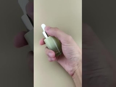 새로운 디자인 점진적인 변화 에센스용 녹색 부드러운 드롭퍼 병 K-GBL30