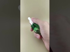 새로운 디자인 맑은 점진적 변화 어두운 녹색 부드러운 드롭퍼 병 K-GBL30 에센스