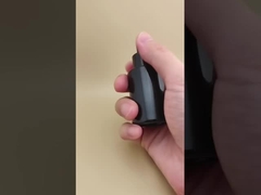 새로운 디자인 맑은 점진적인 변화 검은 부드러운 둥근 드롭퍼 병 K-GBL30 에센스