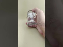 축제용 섬세한 디자인의 투명 캔들 컵