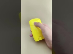 노란색 큰 부드러운 립밤 포장 2308 (립스틱용)