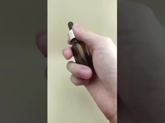 섬세한 디자인 피부 관리를 위한 작은 선명한 갈색 부드러운 둥근 방울병