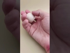 비자 흰색 플라스틱 부드러운 구형 뚜?? 의 화장품 병