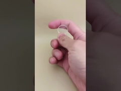 화장품 병용 작은 선명한 둥근 갈래 플라스틱 캡