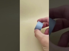 블루그레이 플라스틱 둥근 부드러운 매트 캡 화장품 병