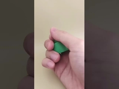 페인트 병용 녹색 플라스틱 골지 젤리 캡