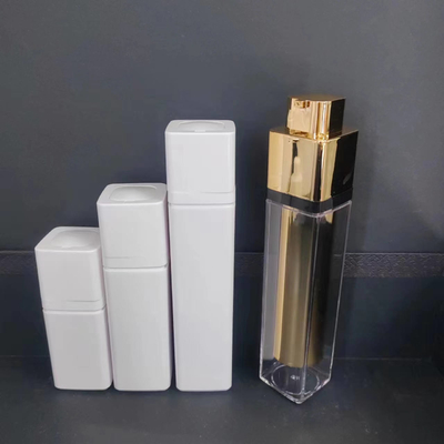 크림 15ML/30ML/50ML를 위한 답답한 분배기 병으로 모자 유형을 조이십시오