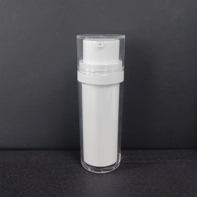 용량 50ml-120ml 공기 없는 펌프 병 흰색 흑색 투명