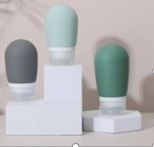누출 방지 휴대용 빈 샴푸 여행 크기 실리콘 병 크림 용기