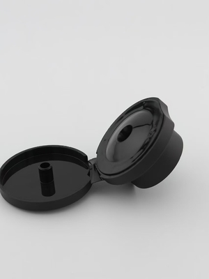 검은색 24mm 플립 뚜?? 24-410 플라스틱 플립 톱 캡 투여 병