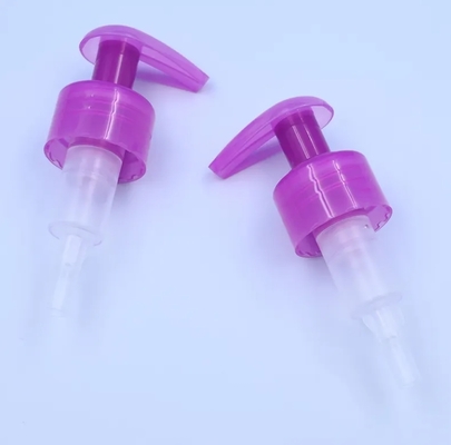 투명한 보라색 몸 로션 분배 펌프 유출 방지 1.20 - 1.50ml/T