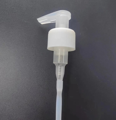 녹색 사용자 지정 PP 재료 로션 분배 펌프 액체 비누 피부 관리 로션을위한 클립 잠금