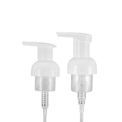 거품 펌프 논스필 플라스틱 거품 펌프 비누 디스펜서 재사용 가능 알칼리 저항성 거품 펌프