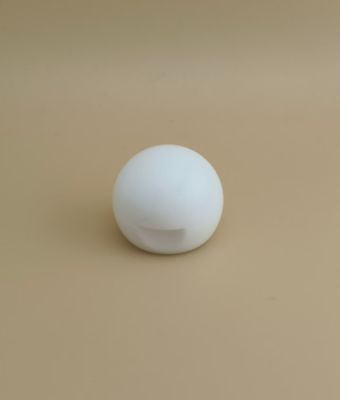 화장품 병용 흰색 플라스틱 매끄러운 구형 뚜껑