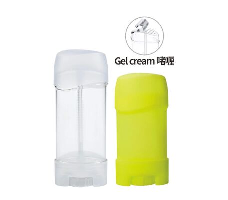 휴대하기 쉬운 여성용 데오도란트 스틱 데오도란트 튜브 15ml 식품용 플라스틱 스틱 데오도란트 용기