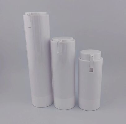 백색 여행 친화적 인 빈 공기 없는 병 50ml