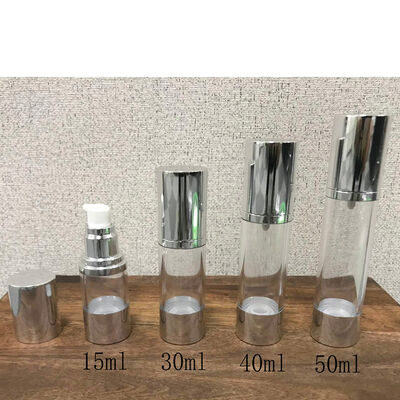 15ml 30ml 40ml 50ml 화장품 공기 없는 병 몸 크림 공기 밀착 된 공기 없는 펌프 병