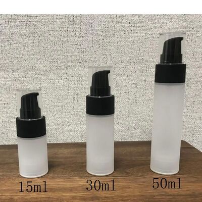 15ml 빈 30ml 50ml 1oz 아크릴 공기 없는 펌프 병 핑크 고급 얼굴 세럼 병 포장