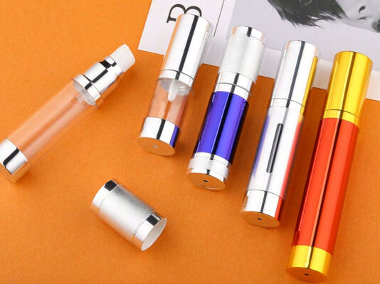 15ml 플라스틱 포장품 공기가 없는 화장품 스프레이 크림 병