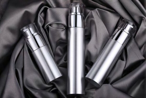 스냅 로션 펌프와 함께 15ml 30ml 흰색 PP 플라스틱 공기 없는 병
