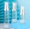 30ml 50ml 반짝이는 흰색 PP 공기 없는 병 로션 펌프
