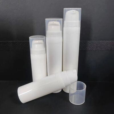 화장품 패키지 30ml 공기 없는 펌프 병 흰색 플라스틱 병 로션 펌프 PP 병