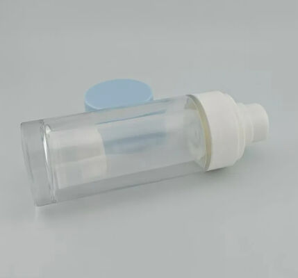 유리 공기 없는 로션 펌프 병 15ml 30ml 50ml