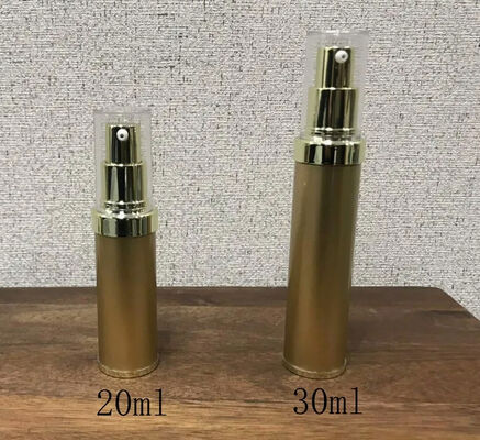 인기가 있는 로션 펌프 병과 함께 실린더형 은 PP 플라스틱 공기 없는 펌프 병 5ml 15ml 20ml 30ml