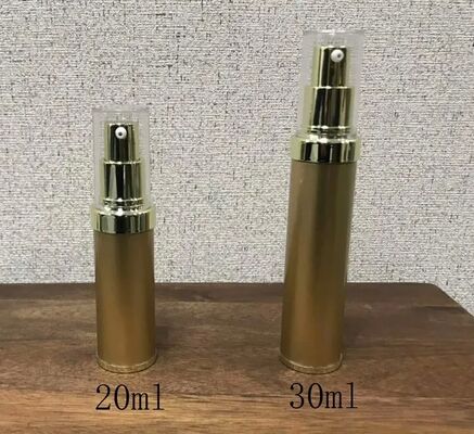 인기가 있는 로션 펌프 병과 함께 실린더형 은 PP 플라스틱 공기 없는 펌프 병 5ml 15ml 20ml 30ml