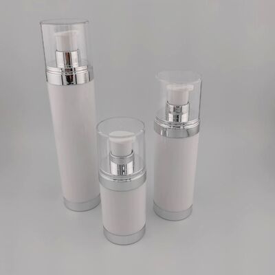 15ml 30ml 50ml AS 둥근 투명 검은 맞춤 공기 없는 병 세움직일 공기 없는 펌프 병