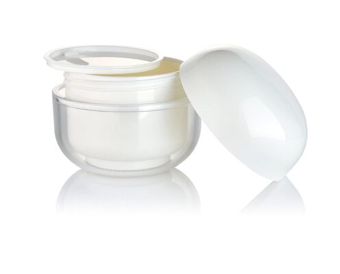 OEM 백색 PP 30g 크림 화장품 둥근 항아리