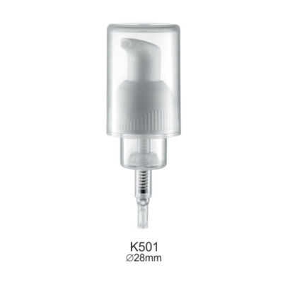 28mm 플라스틱 PP 액체 비누 폼 샴푸 손 씻기 로션 디스펜서 폼 펌프 K501