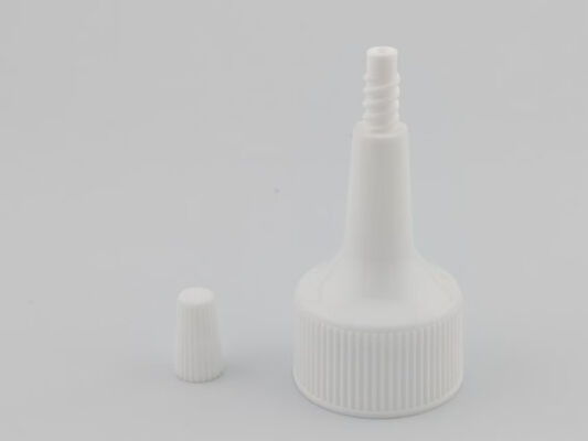 24mm 흰색 리버드 닫기 나사 캡
